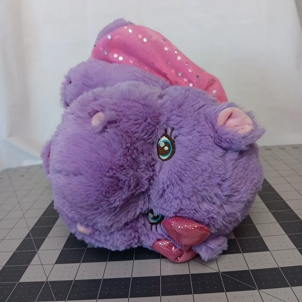 Hallmark Darla the Hippo Plush Oddly Cute Hippopotamus Stuffed Toy Dance Recital